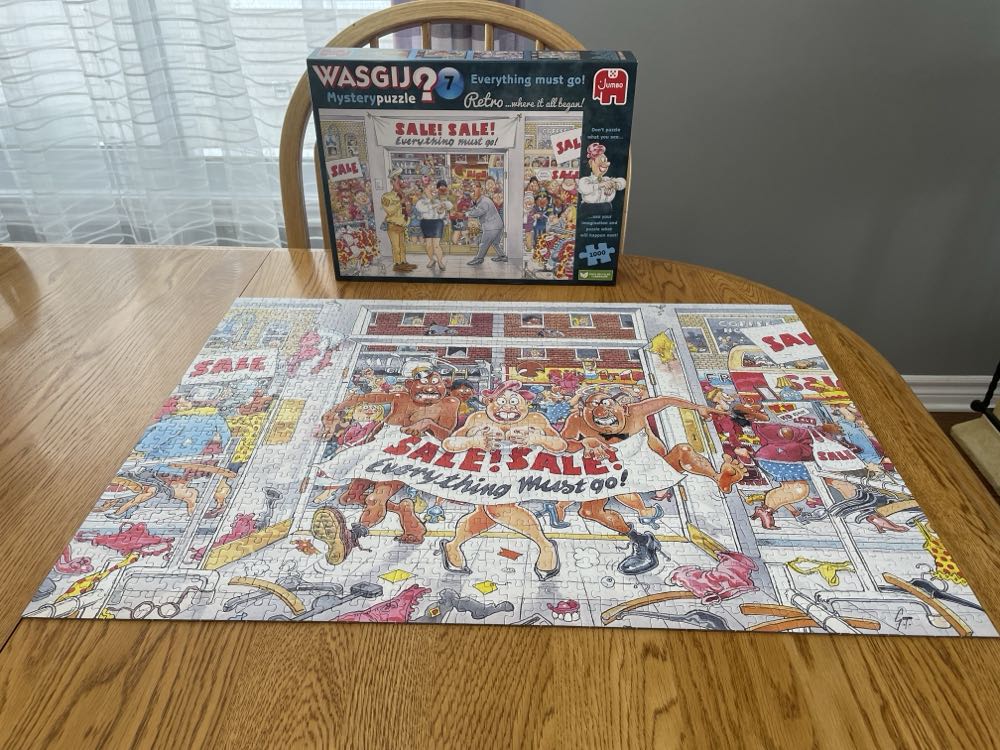 Everything Must Go! - Wasgil puzzle collectible [Barcode 8710126000182] - Main Image 2