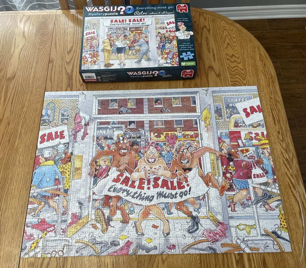 Everything Must Go! - Wasgil puzzle collectible [Barcode 8710126000182] - Main Image 3