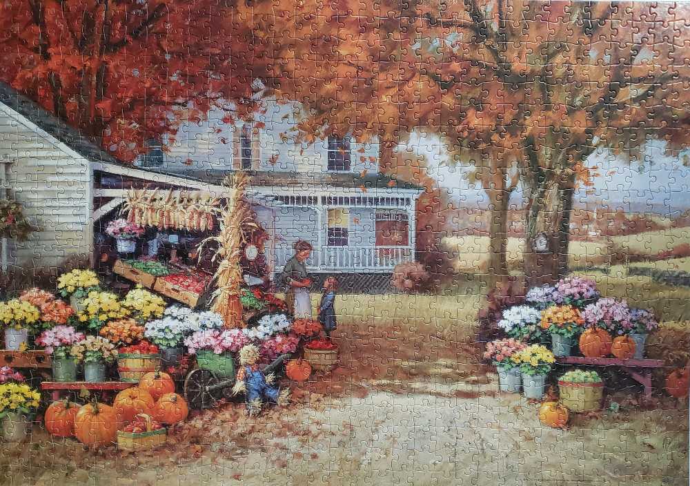 Aunt Martha’s - Rose Art puzzle collectible - Main Image 2