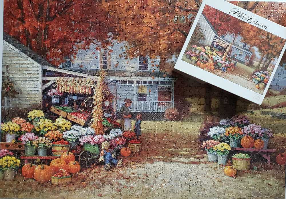 Aunt Martha’s - Rose Art puzzle collectible - Main Image 3