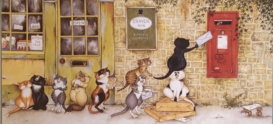 Catching The Post - Gibsons puzzle collectible [Barcode 5012269040029] - Main Image 2