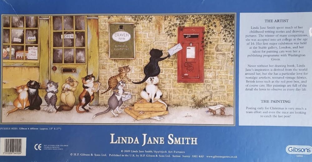 Catching The Post - Gibsons puzzle collectible [Barcode 5012269040029] - Main Image 4