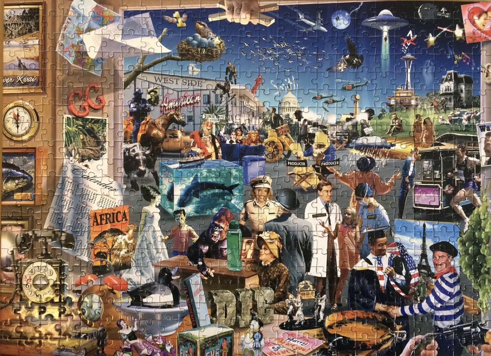 Movie Madness - Gibsons puzzle collectible [Barcode 5012269008203] - Main Image 4