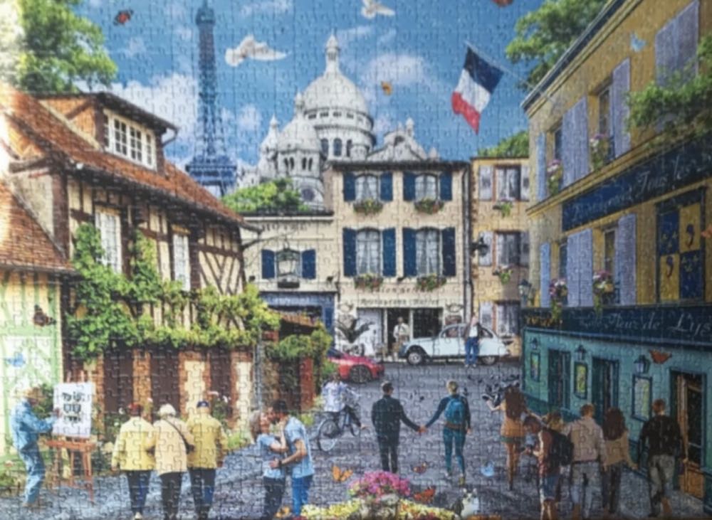 Parijs (De Straten Van) / Streets of Paris - Alipson puzzle collectible [Barcode 3770001500317] - Main Image 3