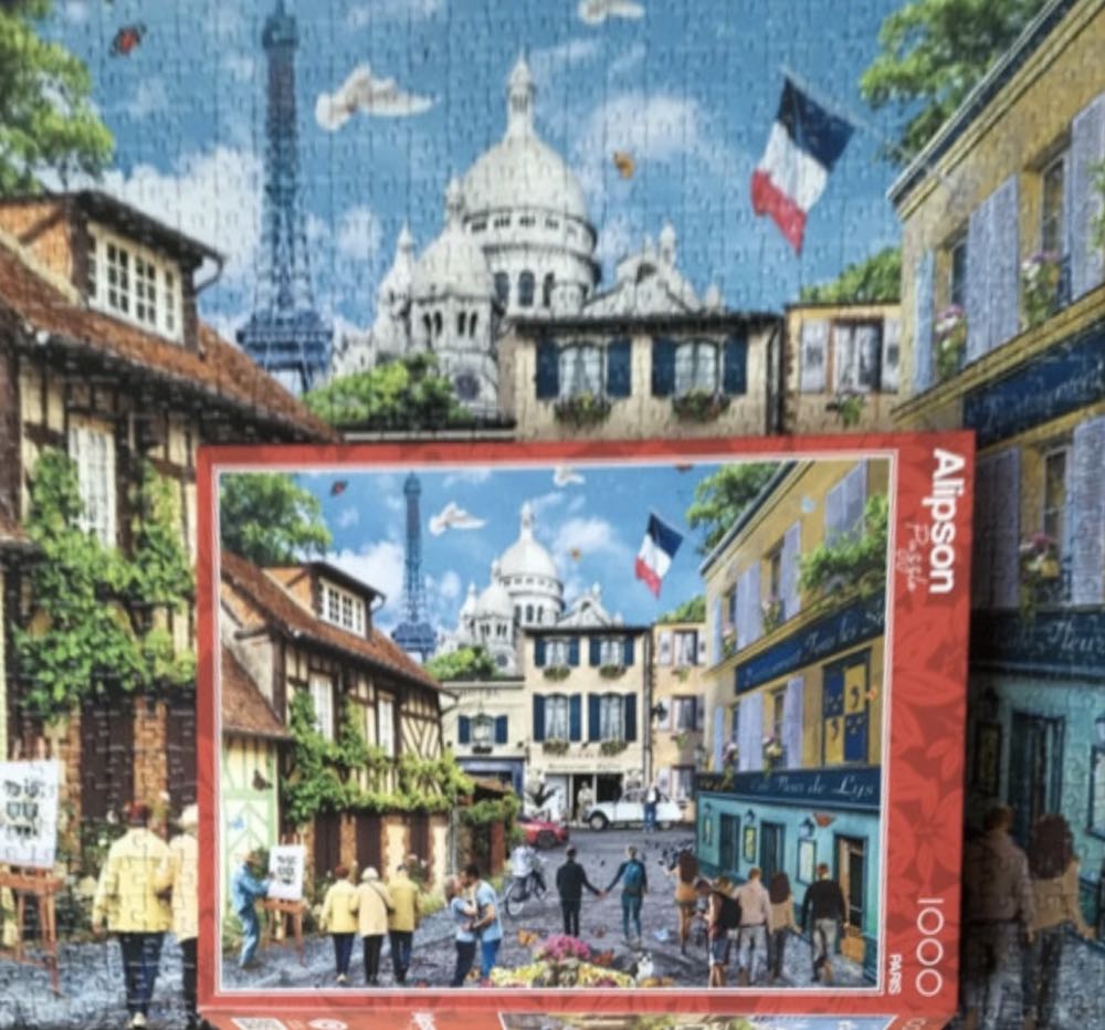 Parijs (De Straten Van) / Streets of Paris - Alipson puzzle collectible [Barcode 3770001500317] - Main Image 4