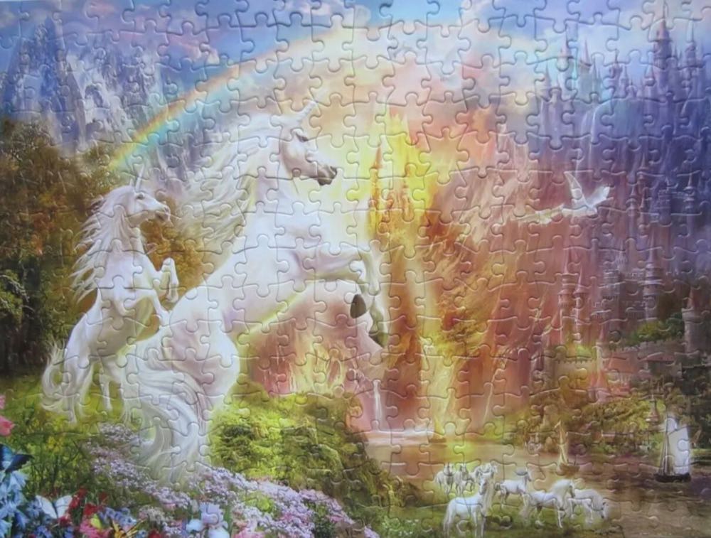 Sunset Unicorns - Clementoni puzzle collectible [Barcode 8005125350544] - Main Image 3
