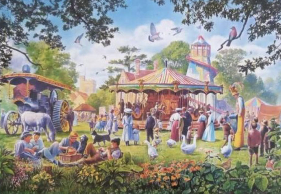 The Country Fayre - Falcon de luxe puzzle collectible [Barcode 8710126150238] - Main Image 2