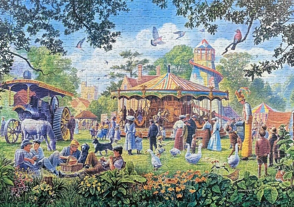 The Country Fayre - Falcon de luxe puzzle collectible [Barcode 8710126150238] - Main Image 3