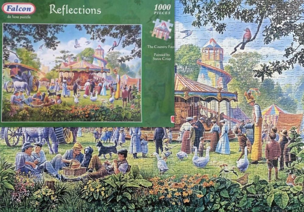 The Country Fayre - Falcon de luxe puzzle collectible [Barcode 8710126150238] - Main Image 4