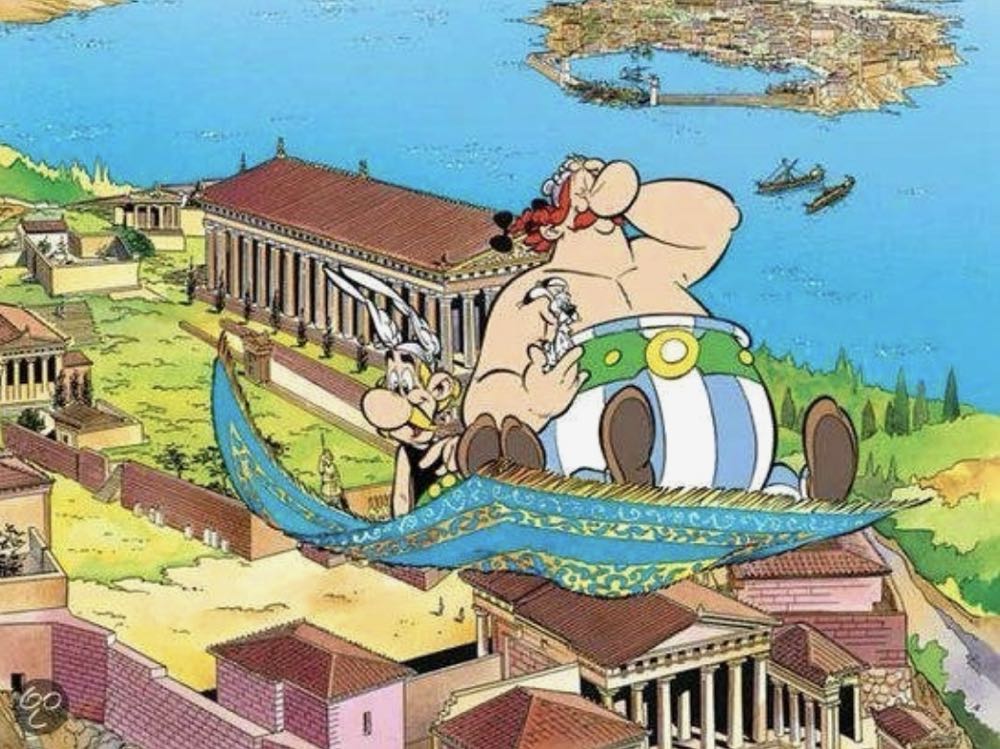 Asterix The Flying  Carpet 🟦🇨🇦 - Ravensburger puzzle collectible [Barcode 4005556154982] - Main Image 2