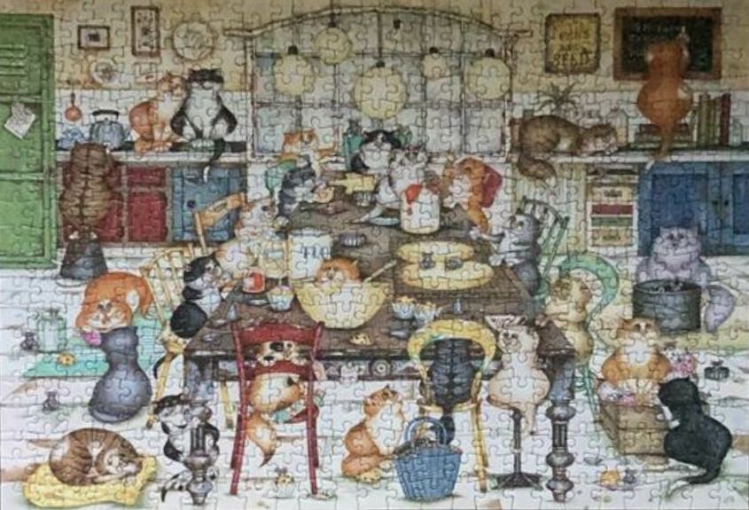 Cat’s Cookie Club (V) Stephanie - Gibsons puzzle collectible [Barcode 5012269031058] - Main Image 3