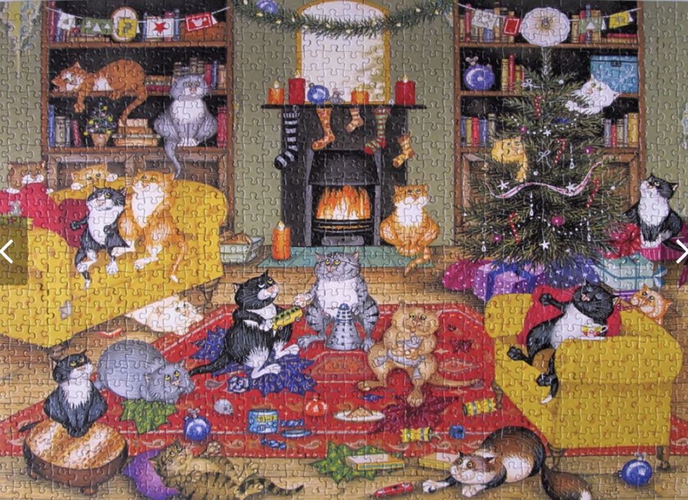 Purrfect Christmas FOTO - Gibsons puzzle collectible [Barcode 5012269060690] - Main Image 3
