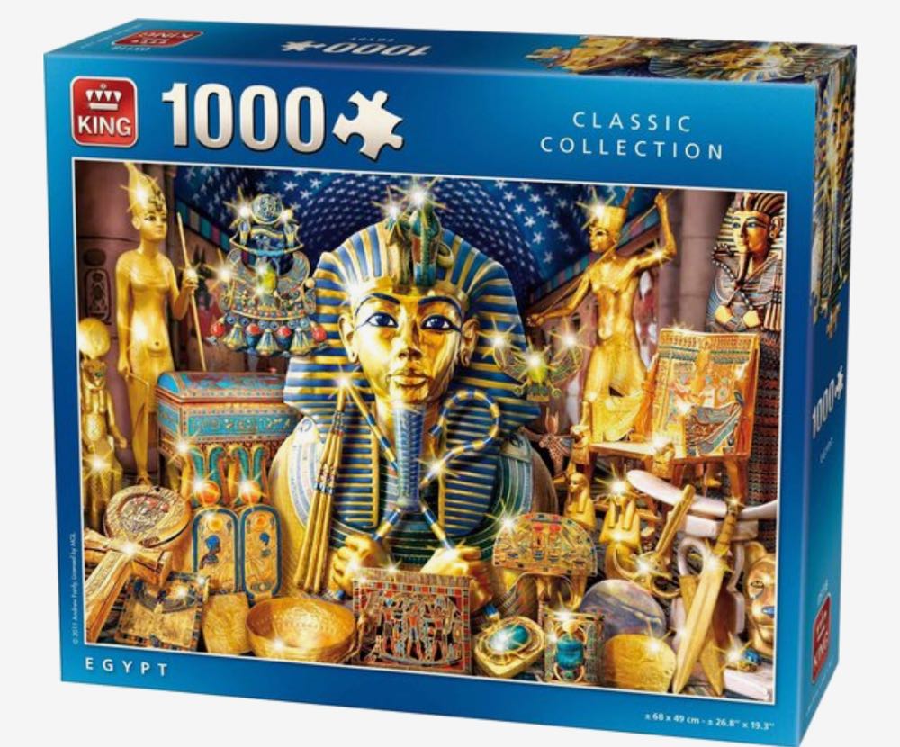 De Schatten van Egypte - King puzzle collectible [Barcode 8710125051185] - Main Image 3