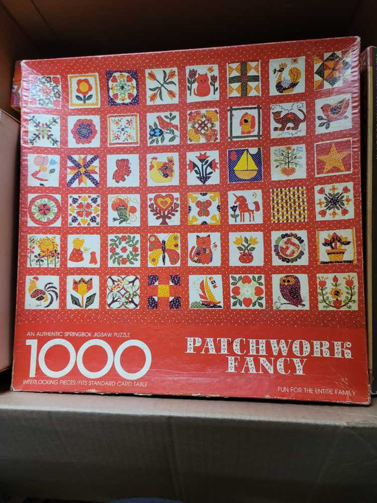 Patchwork Fancy - Springbok puzzle collectible - Main Image 1