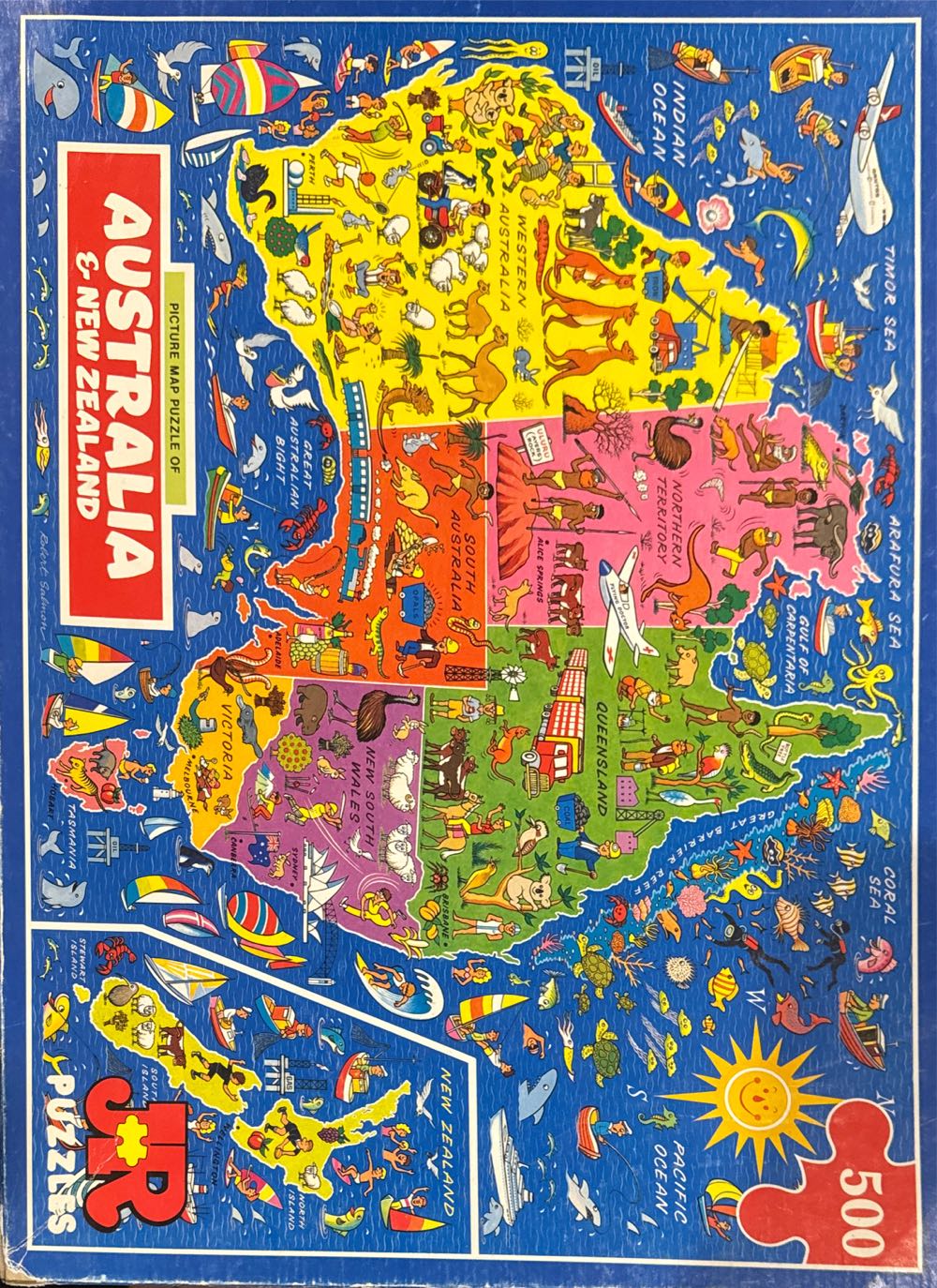 Australia - JR puzzle collectible [Barcode 5015796000924] - Main Image 2