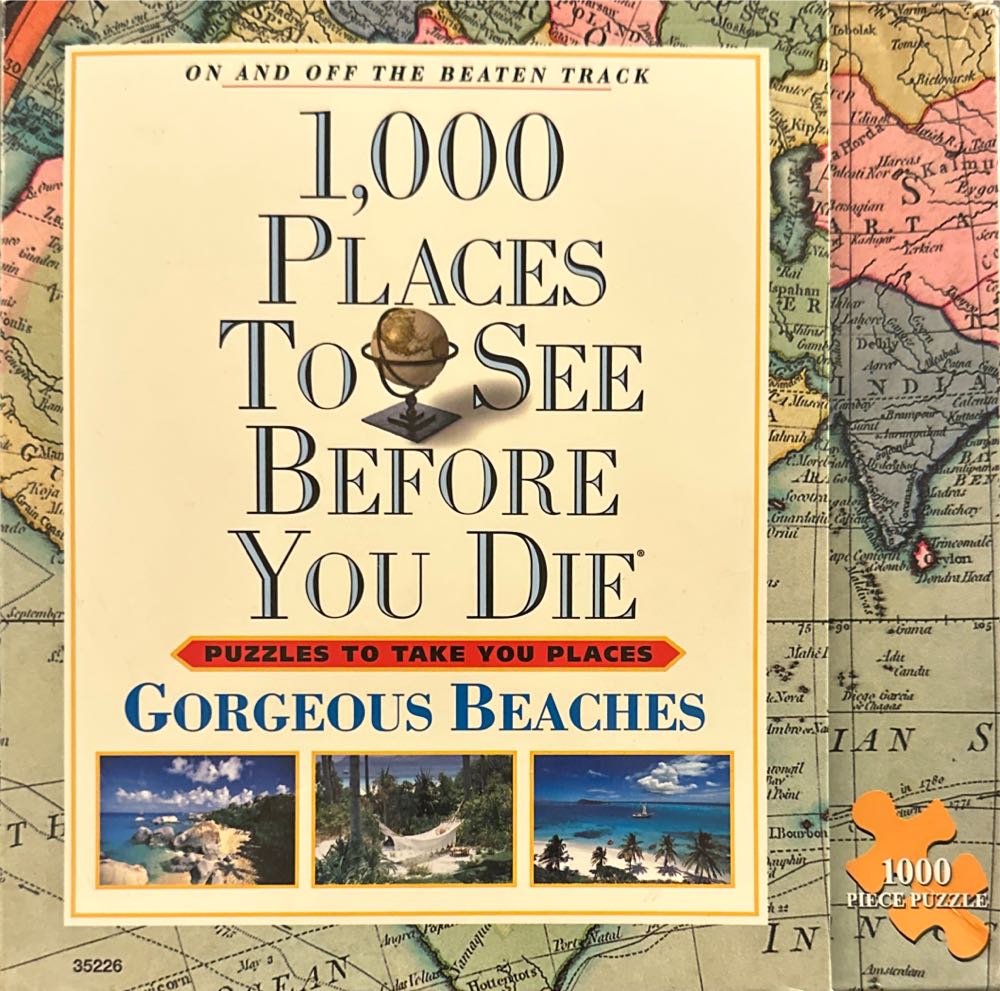 Gorgeous Beaches - Workman puzzle collectible [Barcode 5018163003603] - Main Image 2