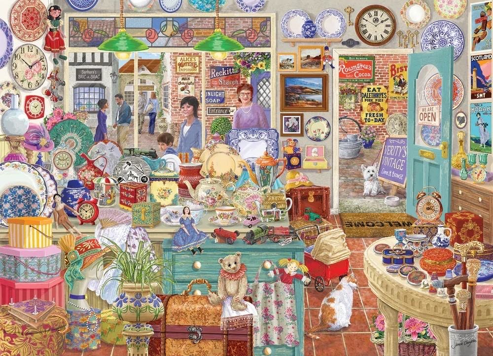 Verity’s Vintage Shop - Gibsons puzzle collectible [Barcode 5012269063554] - Main Image 2