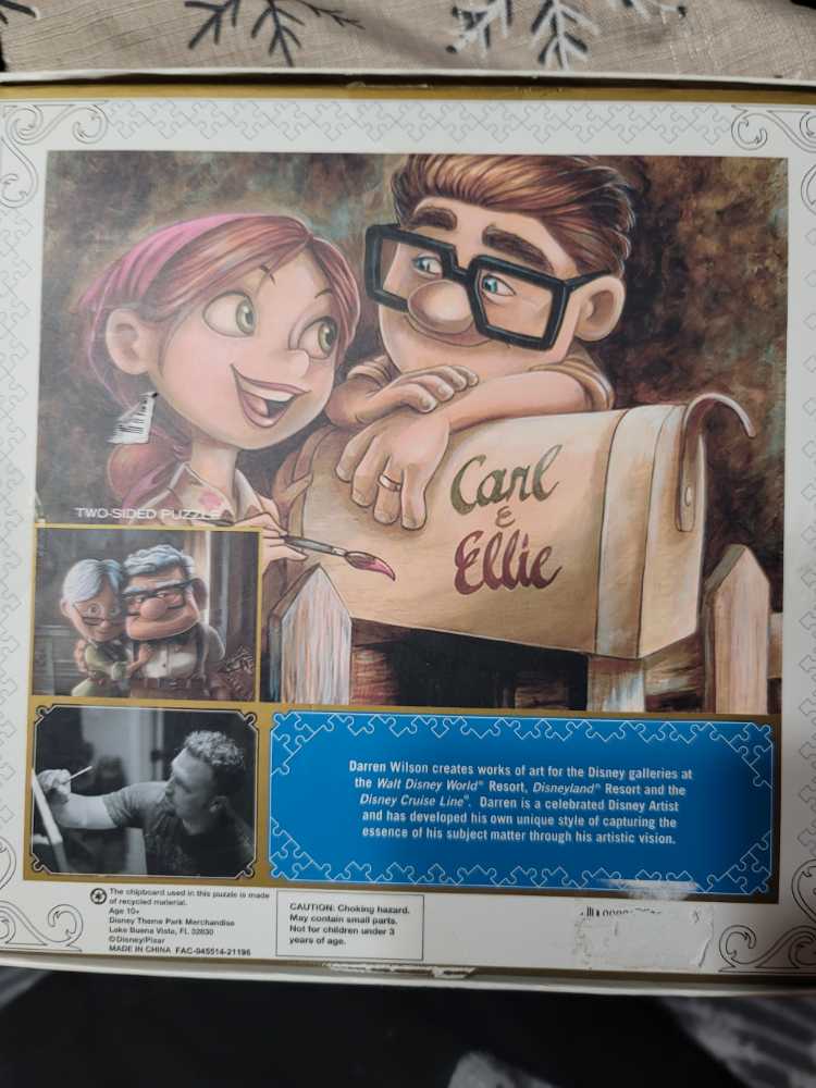 Carl & Ellie - Disney Parks Signature Puzzle puzzle collectible - Main Image 2