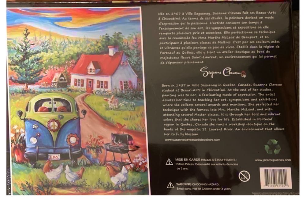 Summer At Grandma’s House  - JaCaRou puzzle collectible [Barcode 731093611254] - Main Image 2