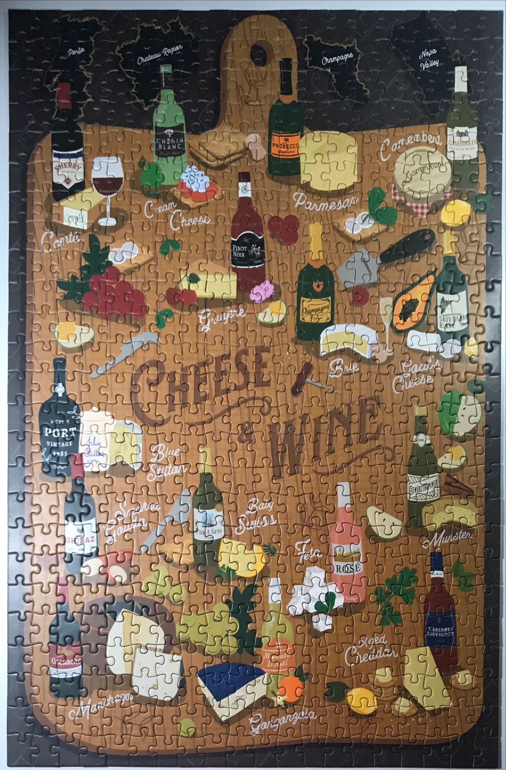 Cheese & Wine - Ridley’s Games puzzle collectible [Barcode 0810073340640] - Main Image 2