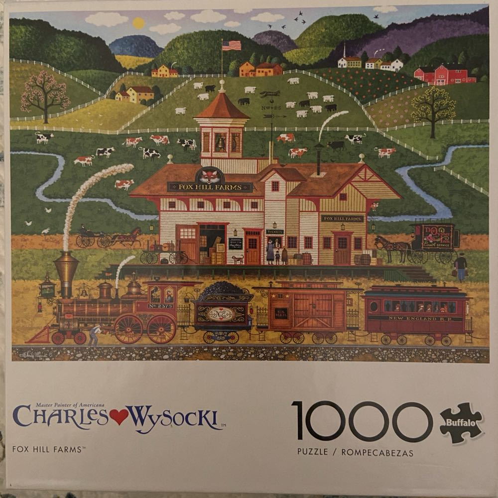 Fox Hill Farms - Buffalo Games & Puzzles puzzle collectible [Barcode 079346133031] - Main Image 4