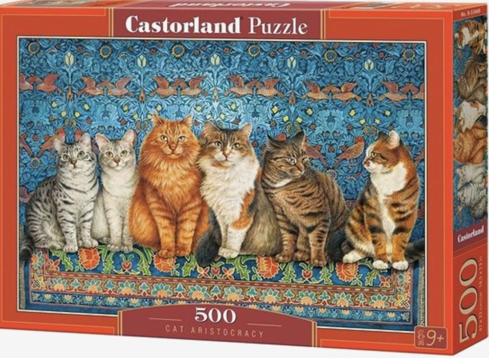 Cat Aristocracy 🟦 - Castorland puzzle collectible [Barcode 5904438053469] - Main Image 4