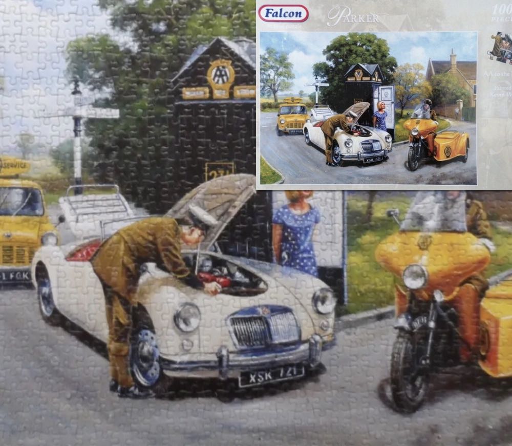 AA To The Rescue - Falcon de luxe puzzle collectible [Barcode 8710126154694] - Main Image 4