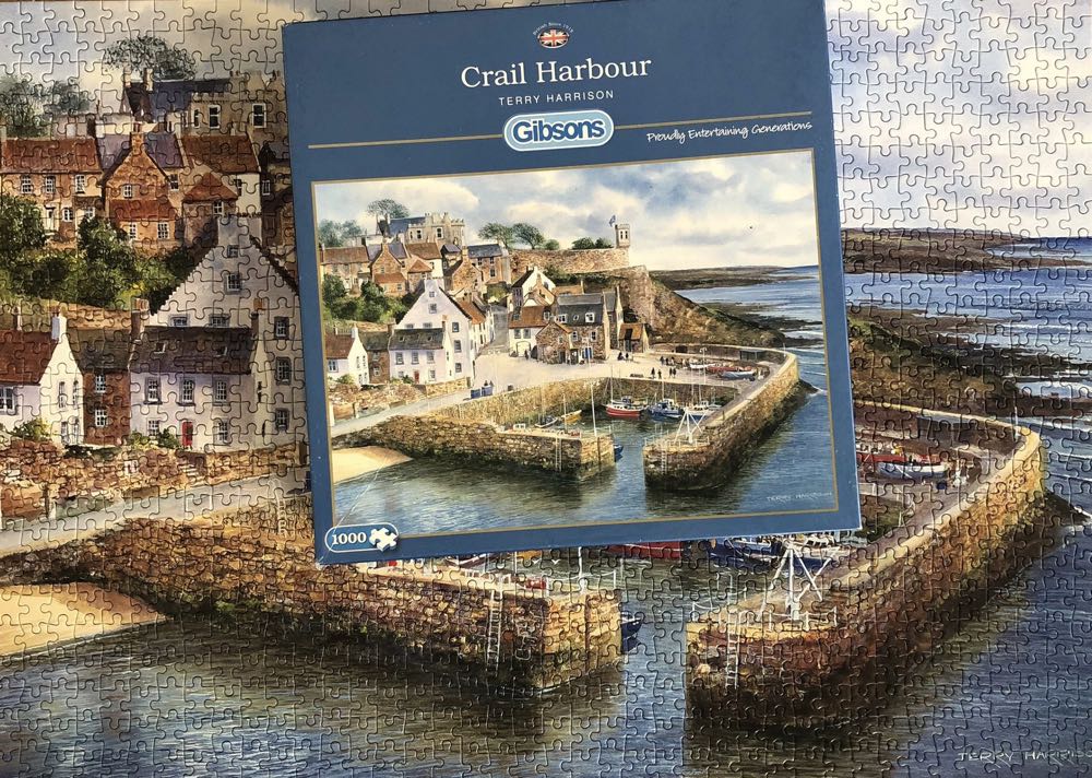 Crail Harbour - Gibsons puzzle collectible [Barcode 5012269007985] - Main Image 4