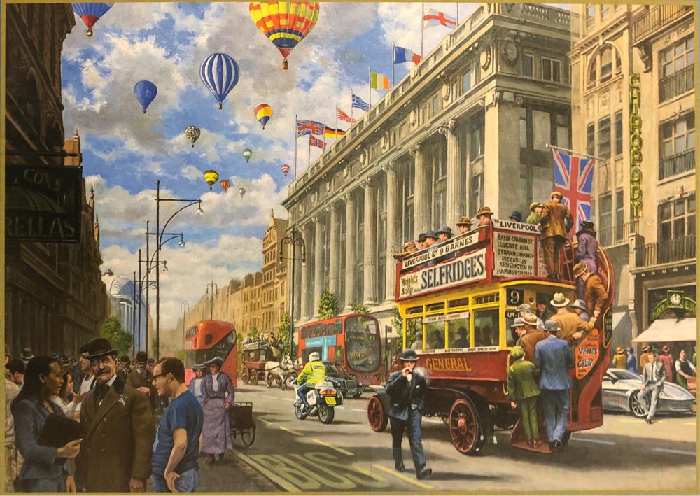 Oxford Street Then & Now - Gibsons 🇬🇧 puzzle collectible [Barcode 5012269062038] - Main Image 2