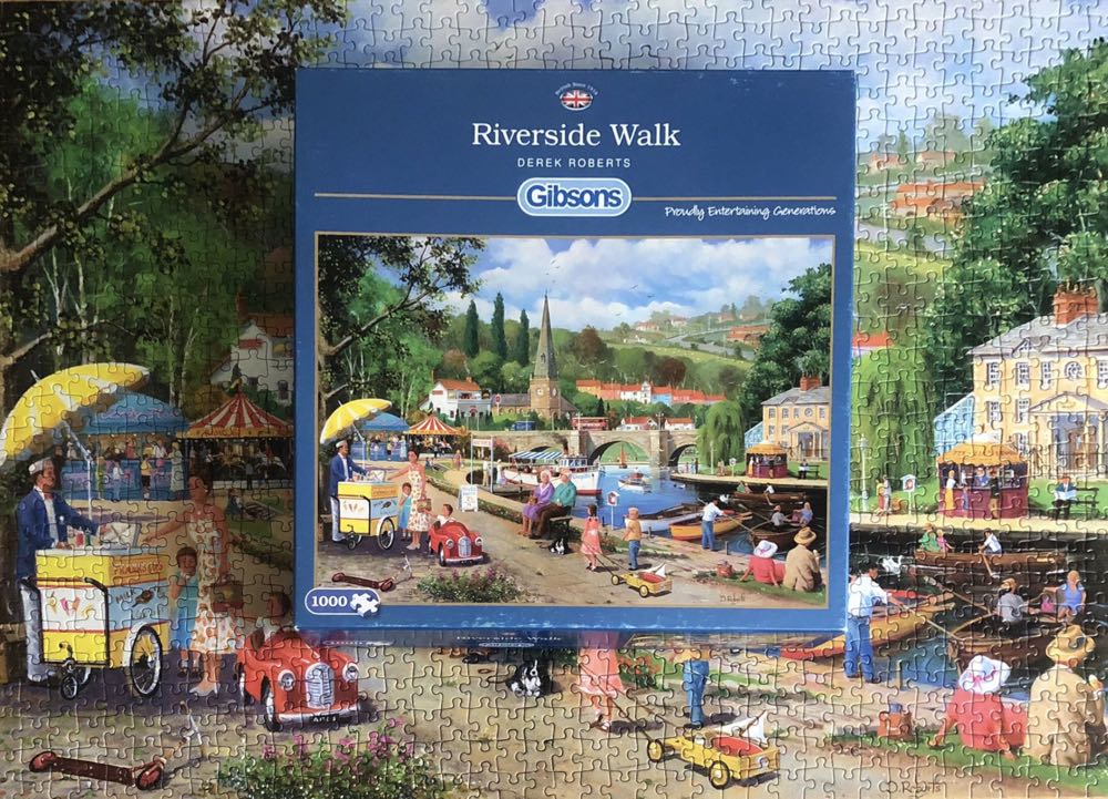 Riverside Walk (Maken) - Gibsons puzzle collectible [Barcode 5012269061352] - Main Image 4