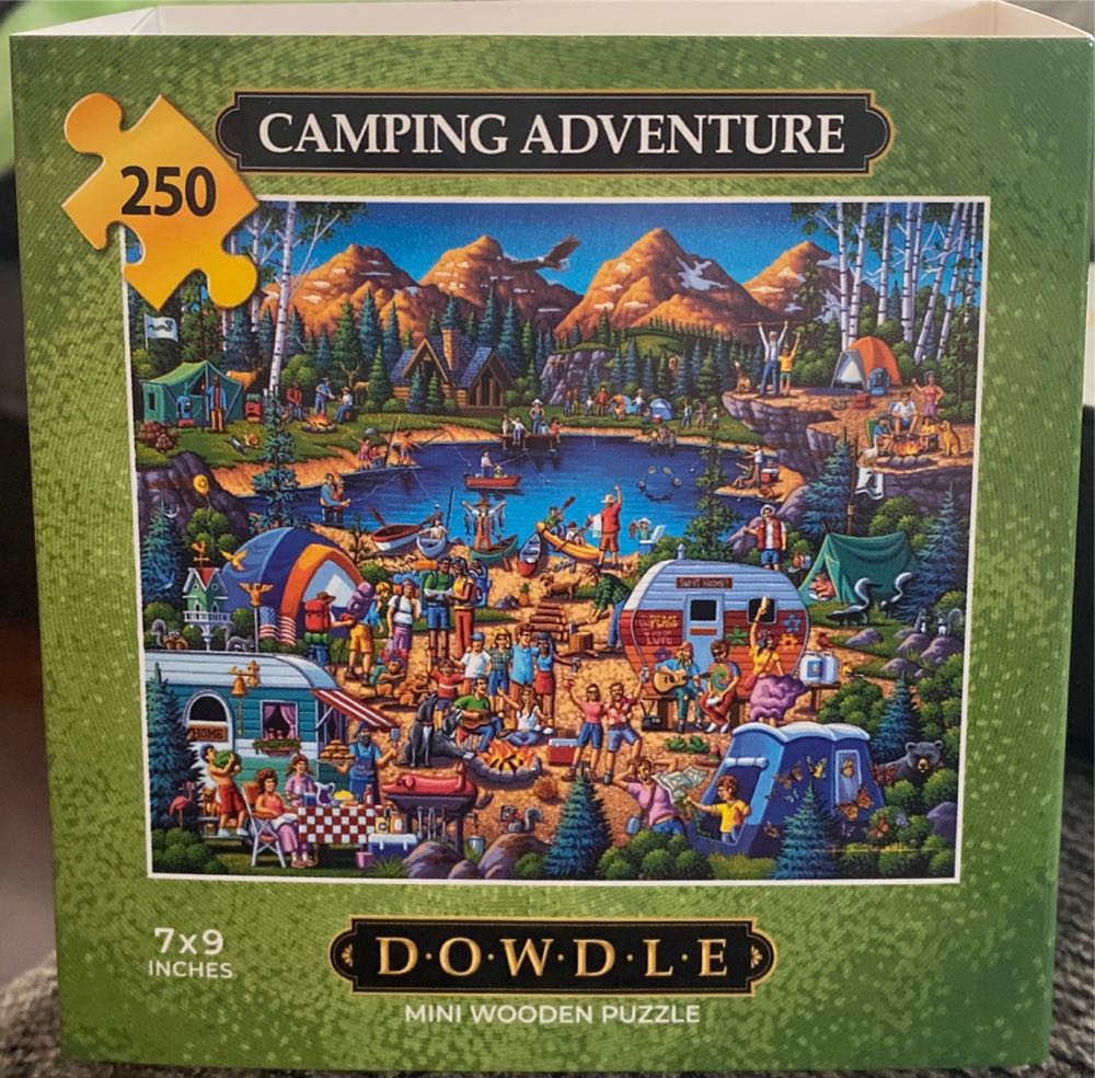 Dowdle Mini Wooden Camping Adventure - Dowdle Mini Wooden Puzzle puzzle collectible - Main Image 2