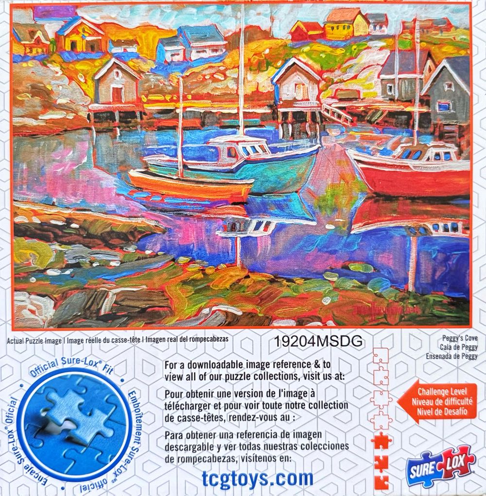 Peggy’s Cove  - Sure-lox puzzle collectible [Barcode 686141031006] - Main Image 3