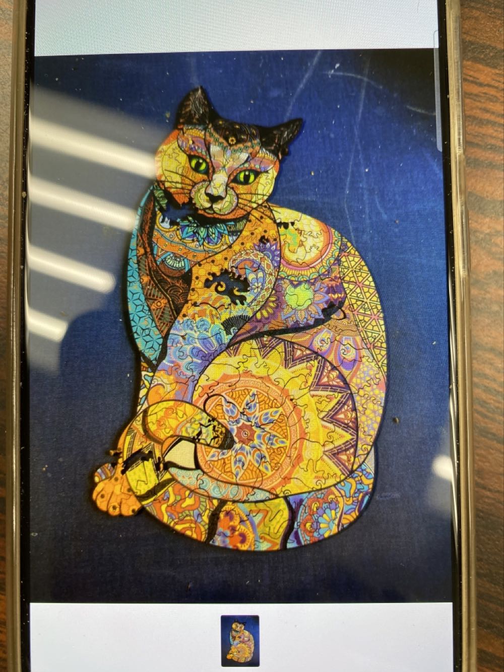 Cat - Wooden Puzzle - Millie - PuzzlesUp puzzle collectible - Main Image 2