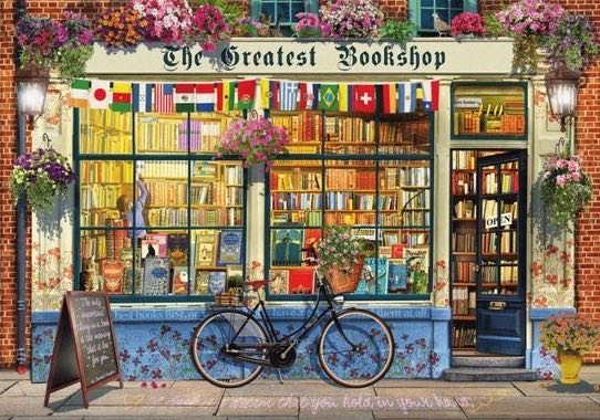 The Greatest Bookshop - Schmidt Puzzle puzzle collectible [Barcode 4001504596040] - Main Image 2