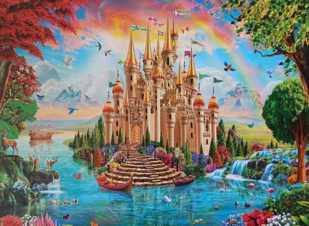 Rainbow Castle - Ravensburger puzzle collectible [Barcode 4005556132850] - Main Image 2
