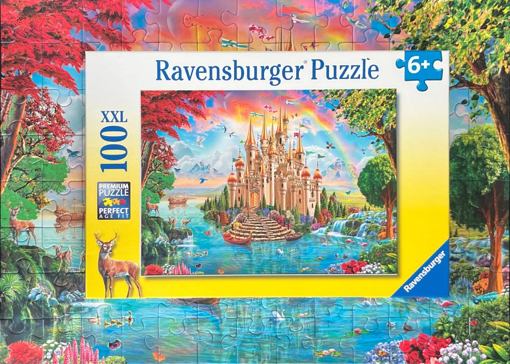 Rainbow Castle - Ravensburger puzzle collectible [Barcode 4005556132850] - Main Image 4