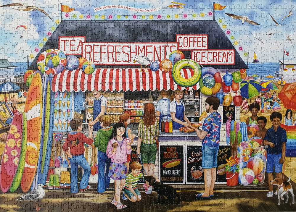 Summer Time  - Otter House puzzle collectible [Barcode 5017680071188] - Main Image 2