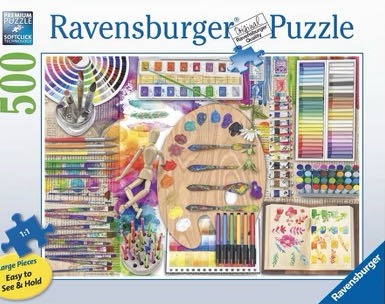 The Artist’s Palette - Ravensburger puzzle collectible - Main Image 2