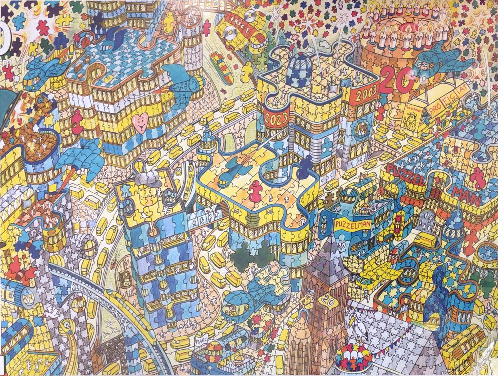 Klein Willebroek Puzzelstad 20 Jaar - Puzzelman puzzle collectible [Barcode 5425014569353] - Main Image 2