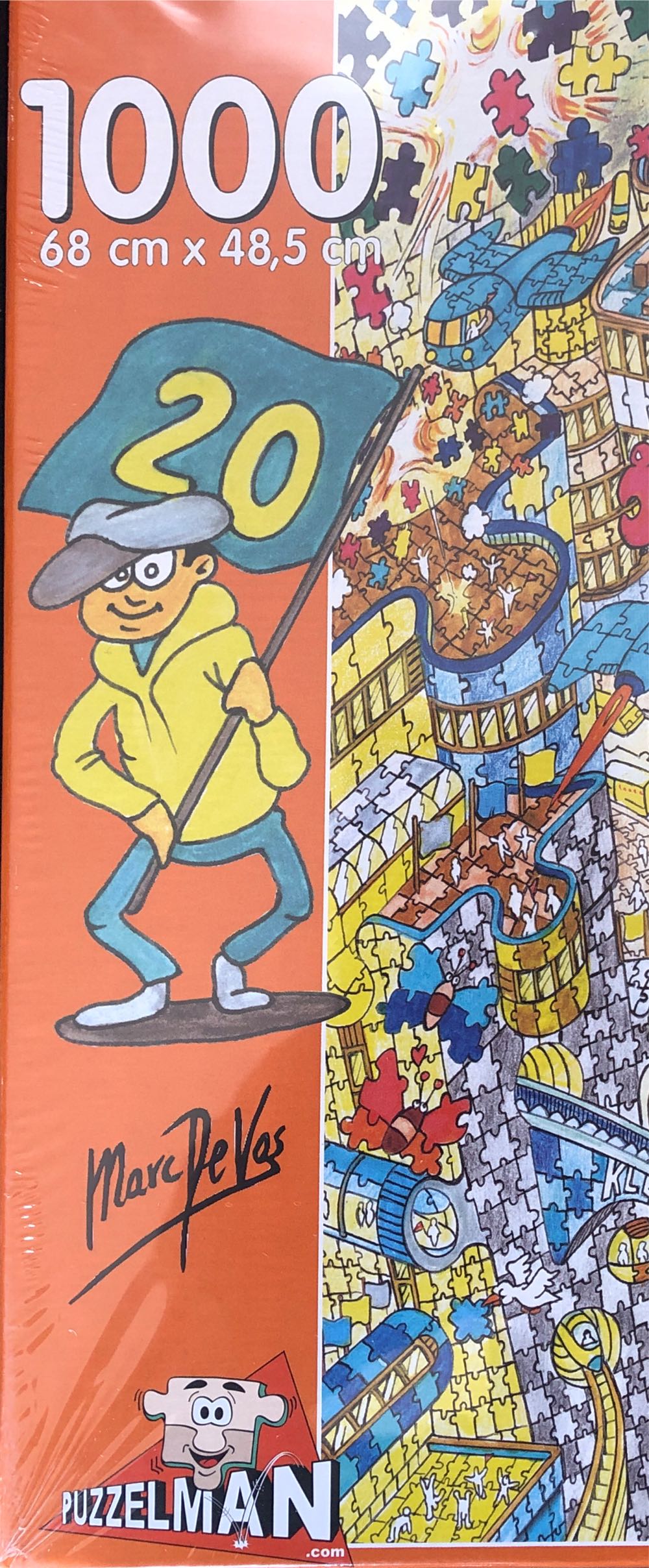 Klein Willebroek Puzzelstad 20 Jaar - Puzzelman puzzle collectible [Barcode 5425014569353] - Main Image 3