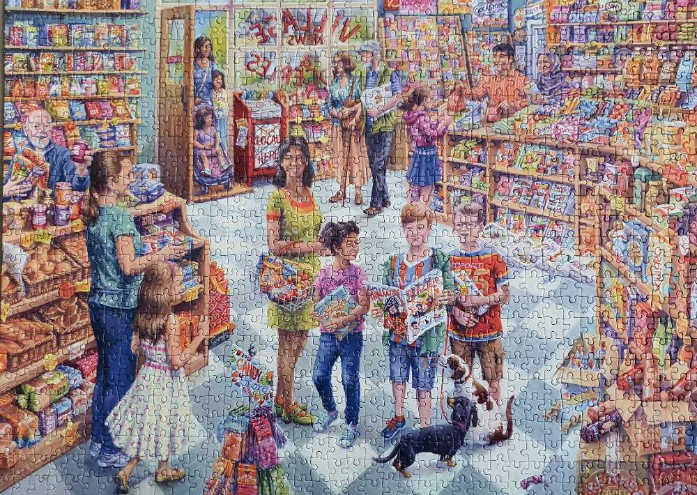 Village News - Gibsons puzzle collectible [Barcode 5012269063547] - Main Image 2