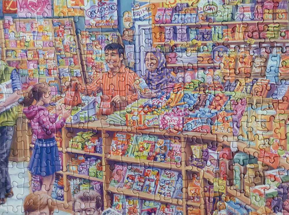 Village News - Gibsons puzzle collectible [Barcode 5012269063547] - Main Image 4