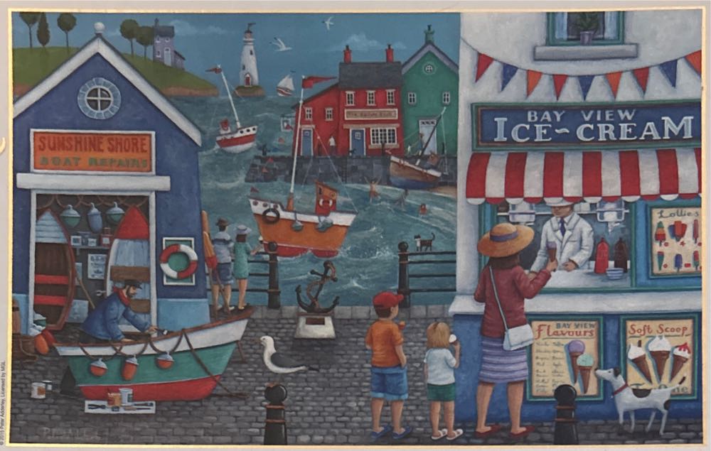 Ice Cream On The Seaside - Clementoni puzzle collectible [Barcode 8005125350094] - Main Image 2