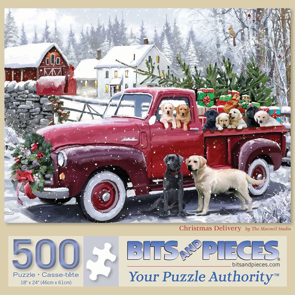 Christmas Delivery - Bits And Pieces puzzle collectible [Barcode 192949057051] - Main Image 2