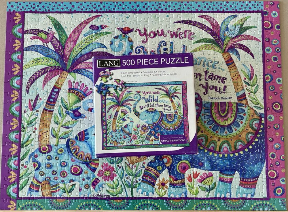 Electric Elephants- GONE - Lang puzzle collectible [Barcode 9781469425399] - Main Image 3