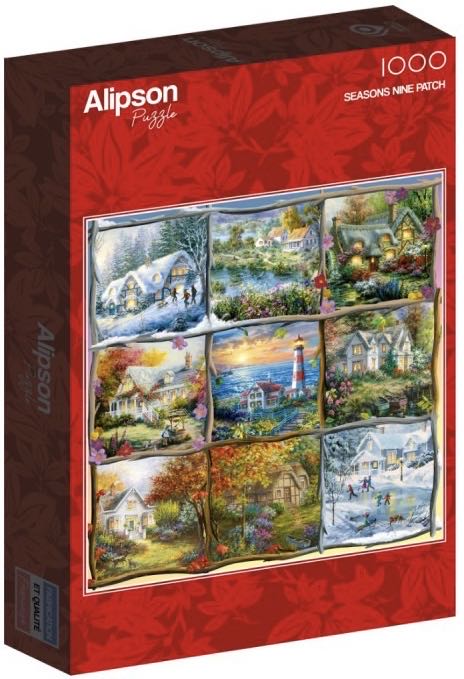Seasons Nine Patch - Alipson puzzle collectible [Barcode 3770001500447] - Main Image 4