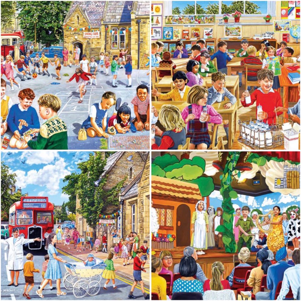School Days - Gibsons puzzle collectible [Barcode 5012269050639] - Main Image 2