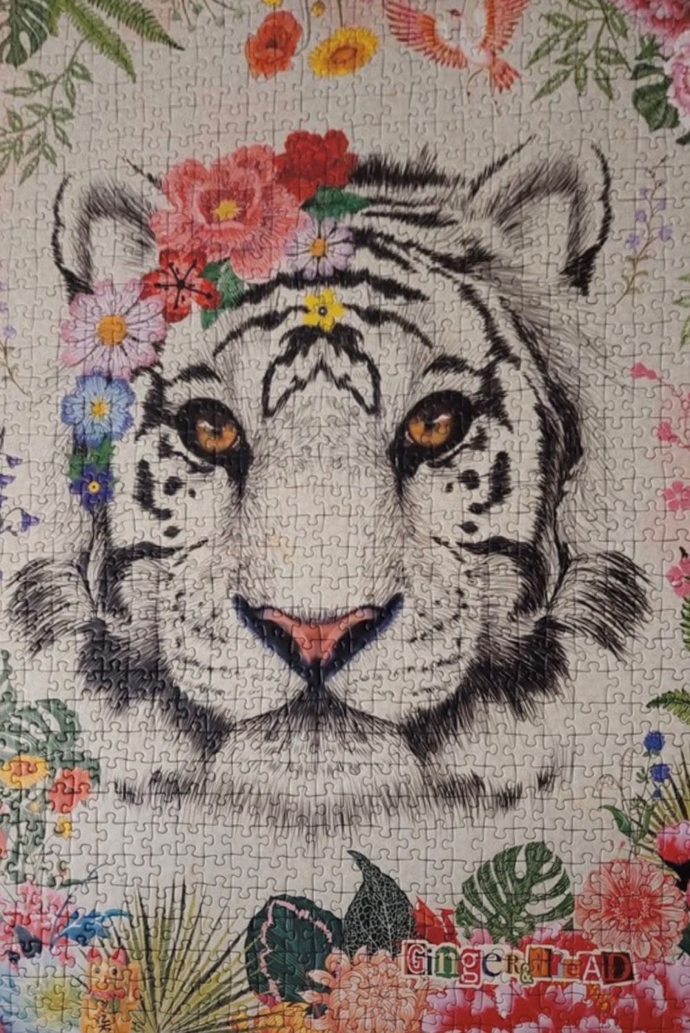 Orientaalse Tijger - Ravensburger/Nathan puzzle collectible [Barcode 4005556876358] - Main Image 3