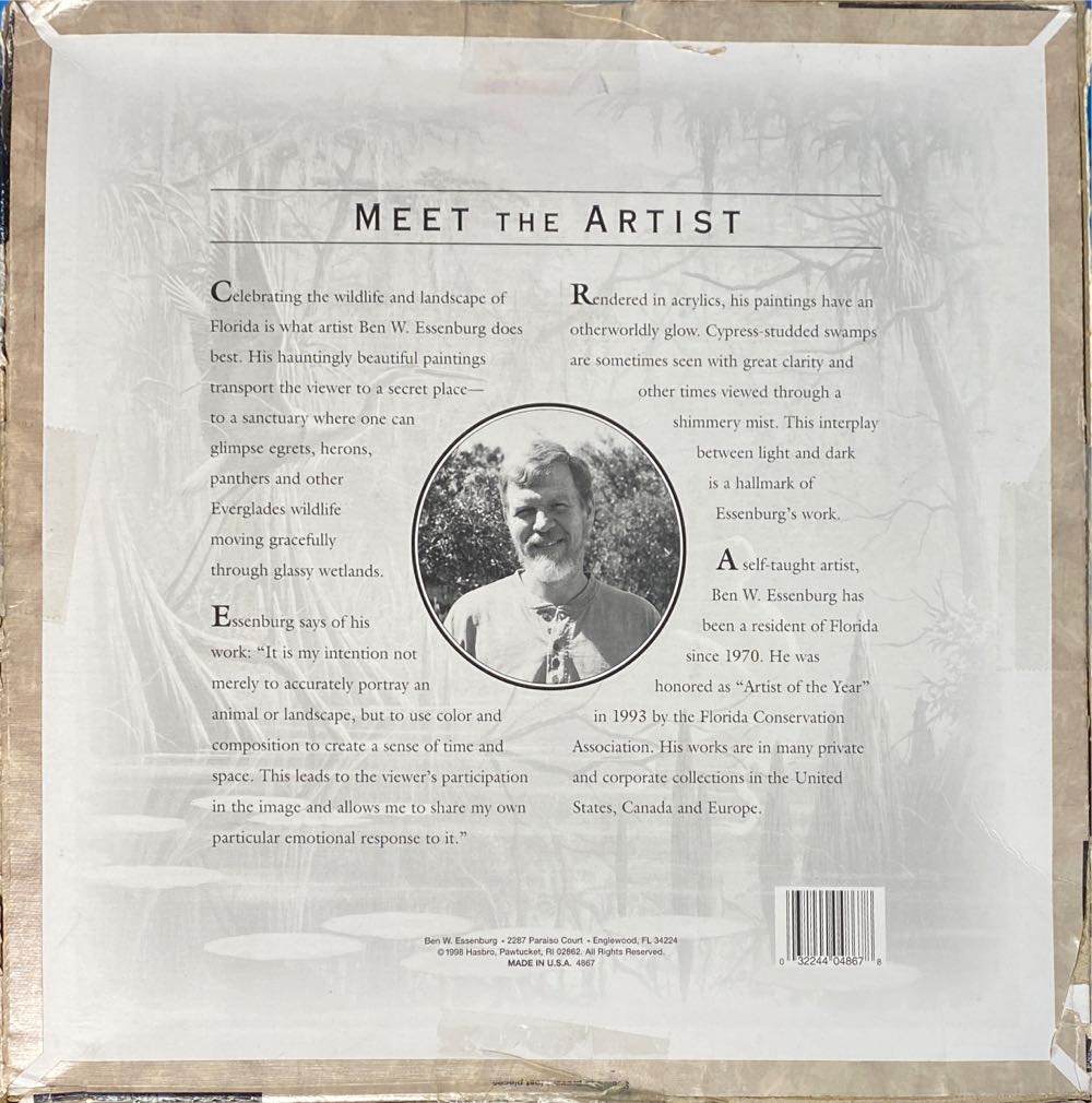 Milton Bradley: Sanctuary - Milton Bradley puzzle collectible [Barcode 032244048678] - Main Image 2