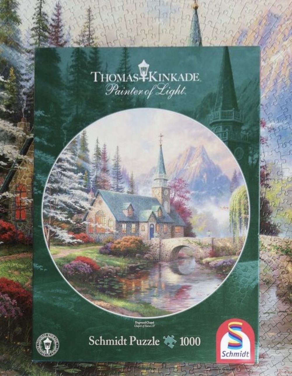 Dogwood Chapel 🟦 - Schmidt Puzzle puzzle collectible [Barcode 4001504584528] - Main Image 4